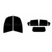 For Mitsubishi Colt 5-door 2004-07 Full Pre Cut Window Tint Kit Front & Rear