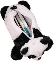 Panda Bag Organizer,Panda Plush Pencil Case Organizer | Cartoon Panda School Students Pencil Cases Plush Bags for Pens, Rulers, Erasers