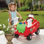 聚聚玩具【正版】LITTLE TIKES 消防灑水車 體能較具 幼兒園教具 腳行車 消防車 灑水車 3200616129