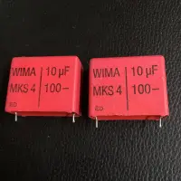 在飛比找Yahoo!奇摩拍賣優惠-德國 WIMA10uf100v紅威馬 MKS410UF 10