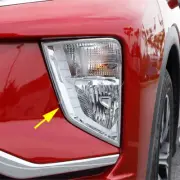Chrome Front Fog Light Cover Trims For Mitsubishi Eclipse Cross 2018-2021 (for: Mitsubishi)
