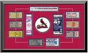 MLB St. Louis Cardinals 10 X Ticket Frame