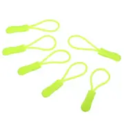 Zipper Pulls Replacement 30pc Extension Cord Handle Extender Fluorescent Yellow