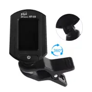 ukelele ukelele clip on ENO ET33 LCD Chromatic Clip-On Tuner for