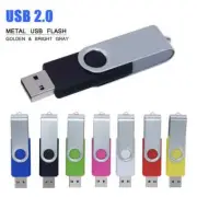 Usb 32GB Flash Drive Drive Swivel Portable 64 128 GB Cle Usb 2.0 Pen Drives New