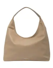 [Mocha] Emery Soft Shoulder Bag in Taupe