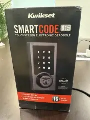 Kwikset SmartCode 915CNT 11P Venetian Bronze Keypad Deadbolt