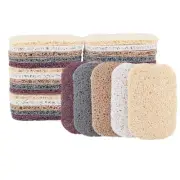 Soap Lift Pad, 30 Pcs 5 Colors Soap Saver Soap Dish Holder Accessory Drains W...
