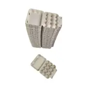 500 X Grey Quail Egg Cartons For 12 Eggs Full Dozen