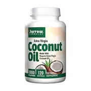 Jarrow Formulas Coconut Oil Extra Virgin 1000 mg 120 softgels