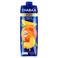 在飛比找PChome24h購物優惠-泰國《CHABAA》啜吧-100% 蜜桃佐芒果汁1000ml