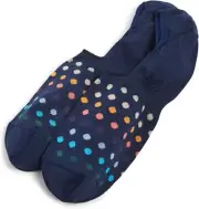 Ps by Paul Smith Men's Polka Dot No Show Socks Made In Italy