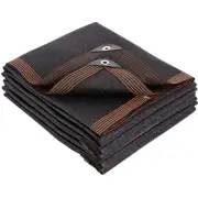 70% Black Shade Cloth, 12 x 10 FT Durable Mesh Tarp with Grommets, Resistant ...