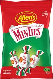 Minties Chewy Bulk Bag Lollies, 1Kg