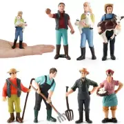 Exquisitely Crafted Figures for Model Trains for Farm Simulation