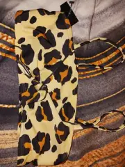 Art Class Bikini Top Size 7/8 Childrens Leopard/cheetah Print