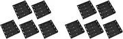 Binxind 10PCS 4X 21700 Battery Holder Storage Box Case ABS Fireproof Power Bank Cases Slot Batteries Container with