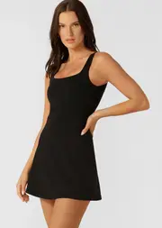 [Lorna Jane] Everyday Active Dress in Black, Size - Large L Black