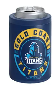 Gold Coast Titans NRL Insulated Stubby Holder Can Cooler