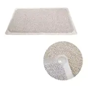 Loofah Shower Mat Cream