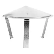 Smoke Funnel Chimney Vent Cover Stainless Steel Rain Hat Rainproof Smokestack