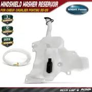 Windshield Washer Reservoir Tank w/ Cap & Pump for Chevy Cavalier Pontiac 95-99