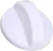 Beatifufu Plastic Washer Dryer Timer Control Knob Replacement White Knob for Washing Machine Dryer Easy Installation Durable Plastic Material Direct Replacement for Lost