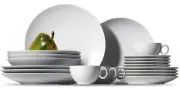 20 PIECE DINNER & TEA SET THOMAS LOFT WHITE - BNIB