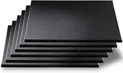 CyclingDeal 15mm Thick High-Density Gym Floor Mats Tiles - 6 Pack 500x500mm Rubber Exercise Workout Equipment Ground Mat - Noise Shock Absorbing Surface Protection - for Home Gym Garage Playground