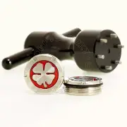 2 x 10g Deluxe Tour Weights +Wrench for Scotty Cameron Putter, Lucky Clover, Red
