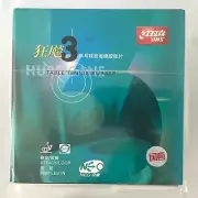 Orange Sponge DHS Hurricane 3 NEO National Table Tennis Rubber Pips In 40 Degree