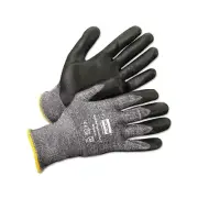 Honeywell North Northflex Light Task Plus 5 Coated Gloves, Medium, Black/Gray