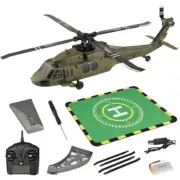 Black Hawk RC Helicopter for Adults,2.4G 4CH RC Helicopter Remote Controlled wit