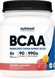 BCAA Powder 2:1:1 (Raspberry Lemonade, 90 Servings)