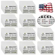 100Packs Dental Orthodontics Bracket Braces Mini Roth 022" 3-4-5hooks #2 RP^^op