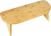 Folding Meditation Stool, Finished Bamboo, Sitting Low, Suitable for Kneeling Yoga, Prayer and Meditation, Instead of Meditation Mat