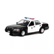 Greenlight Licensed 1:24 Scale Ford Crown Victoria Police Interceptor 1998 Diecast Model Car