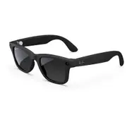 Ray-Ban | Meta Wayfarer AI glasses (Matte Black Gradient Graphite Polarised)
