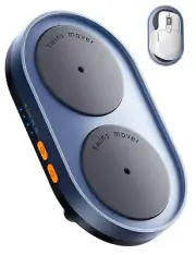 STARVIKY Dual Turntable Mouse Jiggler Silent Mechanical Movement with Random ...