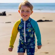 All-in-one Snap Sunsuit - Hawaii