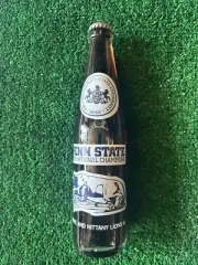 Vintage Penn State 1982 National Championship Commemorative Coke Bottle Unopened
