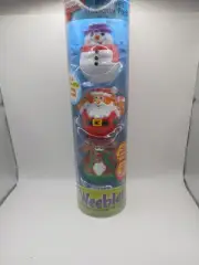 Playskool Weebles Holiday Christmas Santa Reindeer 2005 NEW Baby Toddler Toy