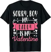 [X.Style] Kids Valentines Day Tee Outfit for Baby Girl Toddler Little ds548 T-Shirt (XL) Black