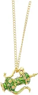 [VALICLUD] Teacup Necklace Choker Necklace for Women Neck Jewelry Necklaces for Women Initial Women Necklace Moisennette Jewelry Tea Cup Necklace for Women Girl Necklace Jewelry Alloy