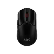 HyperX 6N0B0AA Pulsefire Haste 2 Wireless Gaming Mouse Black long battery life