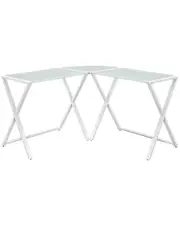 Walker Edison Home Office 51in L-Shaped Corner Computer Desk