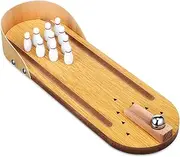 SUPVOX Safe Compact Indoor Bowling Game Mini Bowling Toy Set for Boys and Girls for Parties Family Gatherings