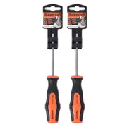 2x Supercraft CR-V Steel Precision Screwdriver Phillips Head #1 5x100mm Home DIY