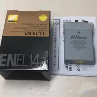 在飛比找蝦皮購物優惠-原廠 Nikon 尼康 EN-EL14a 相機電池 D330