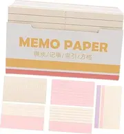 JEWEDECO 180 Sheets Colorful Index Cards with Binder Rings Ruled Memo Note Cards for Study Note Taking Do List Easy Organization for Important Reminders and Key Information